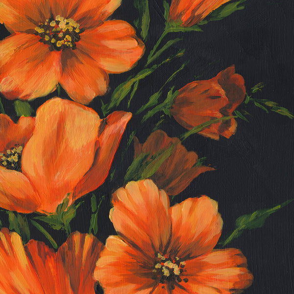 Her Favourite Flowers are Orange